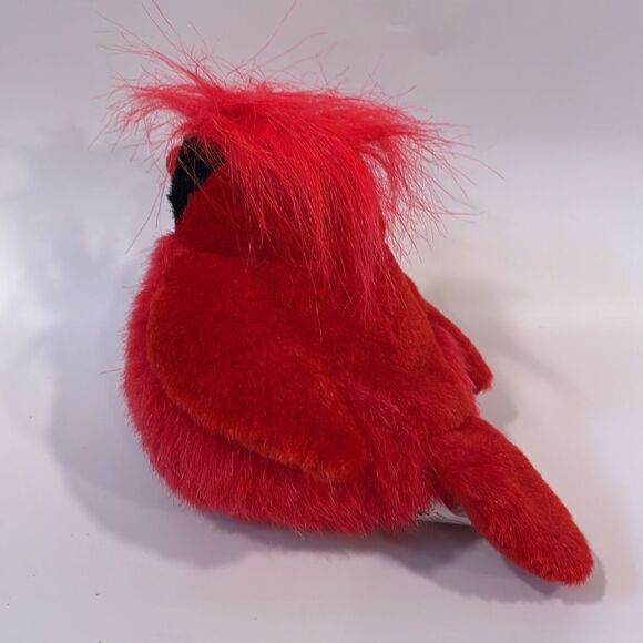 Wild Republic Audubon Backyard Birds Northern Cardinal Plush 7" Stuffed Animal - Picture 3 of 7